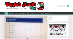 Desktop Screenshot of biggishmouthblog.com